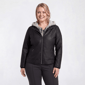 Juniors Plus Snobbish Sherpa Lined Faux Leather Biker Jacket - image 1
