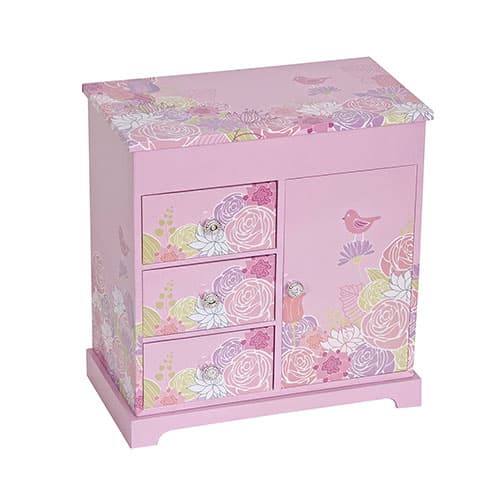 Mele & Co. Pearl Girl's Ballerina Jewelry Box - image 