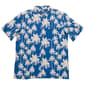 Mens Campia Short Sleeve Tropical Button Down Shirt - Denim - image 2