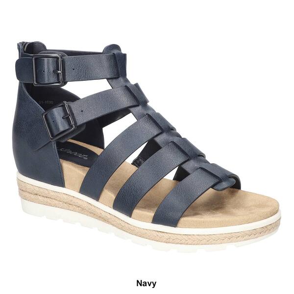 Womens Easy Street Simone Strappy Sandals