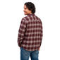 Young Mens Architect® Jean Co. Flannel Shirt - Burgundy/White - image 2