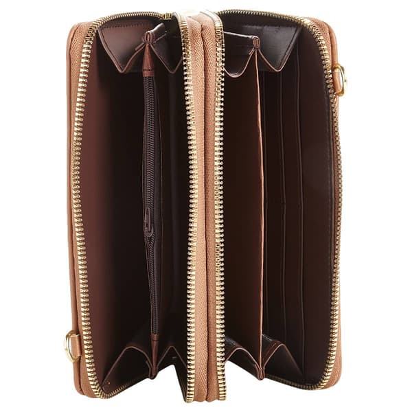 Malibu Skye Plaid Medallion Wallet