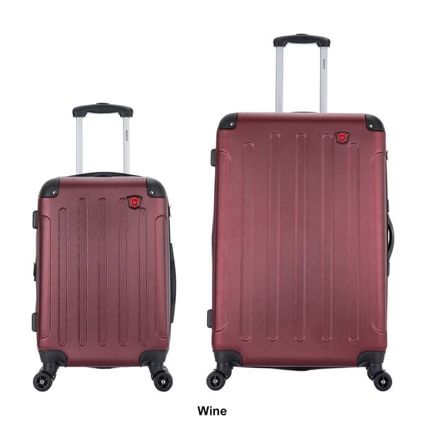 DUKAP Intely Smart Hardside 2pc. Luggage Set w/ USB & Scale