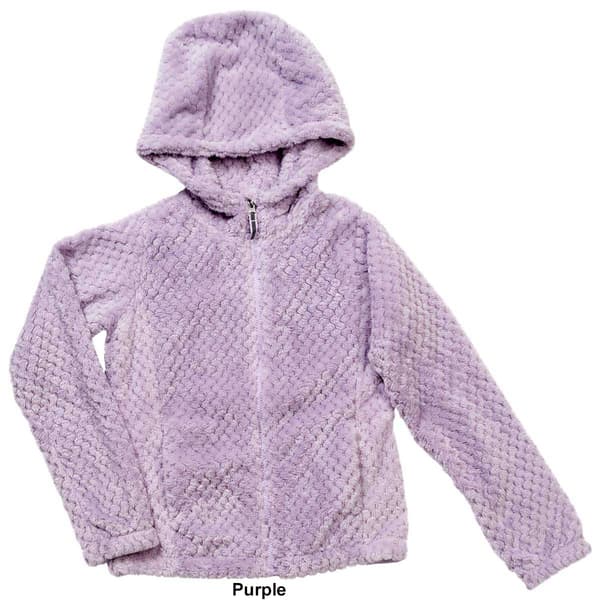 Girls &#40;7-16&#41; Weather Club Dimple Fleece Jacket