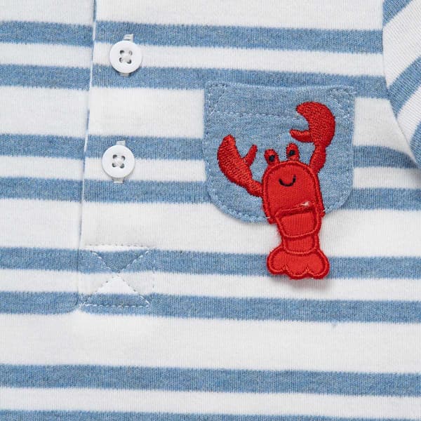 Baby Boy (3-12M) Little Me® Lobster Shirt And Short Set