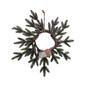 Kurt S. Adler 18in. Battery-Operated LED Flocked Pine Wreath - image 2
