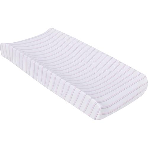 MiracleWare(R) Changing Pad Cover - Pink/Grey Stripes