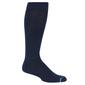 Mens Dr. Motion Solid Cotton Cushion Diabetic Socks - image 1