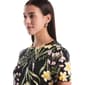 Womens Rafaella® Short Sleeve Floral Garden Blouse - image 5