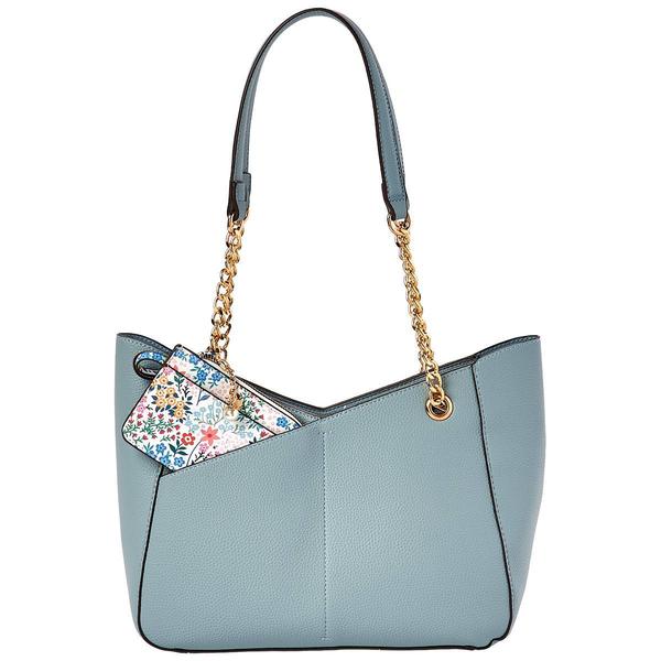 DS Fashion Tote with Hangoff Thin Zip Card Wallet - image 