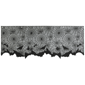 Northlight 5.25ft. Spider Webs & Bats Halloween Valance Decor - image 1