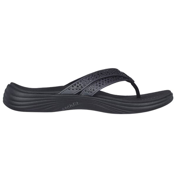 Womens Skechers Arch Fit Radiance Flip Flops - image 