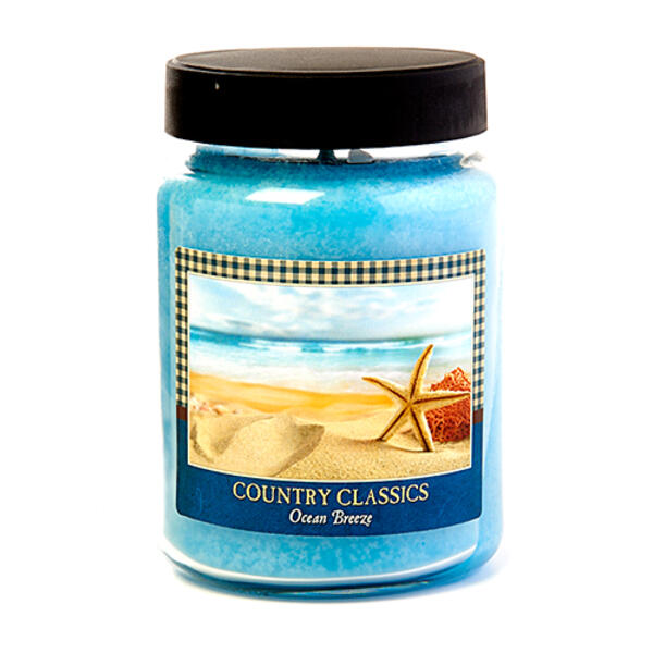 Country Classics Ocean Breeze 26oz. Jar Candle - image 