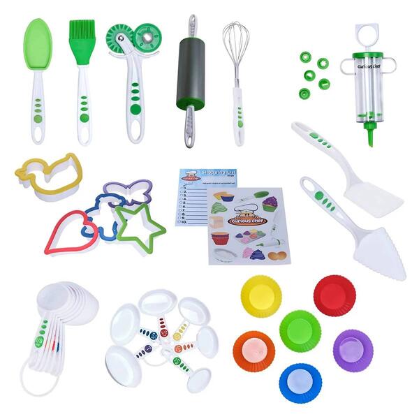 Curious Chef 38pc. Cookie & Cupcake Kit - image 