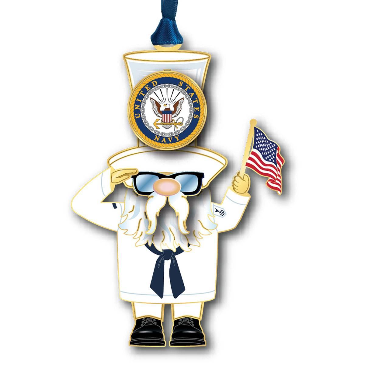 Beacon Design US Navy Gnome Ornament