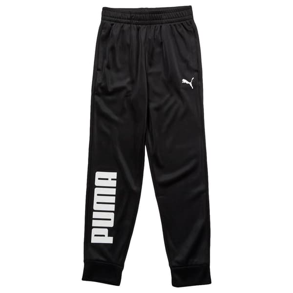 Boys &#40;8-20&#41; Puma Logo Essential Tricot Joggers - image 