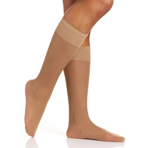 Womens Berkshire 3pk. Sheer Support Knee High Hosiery - image 