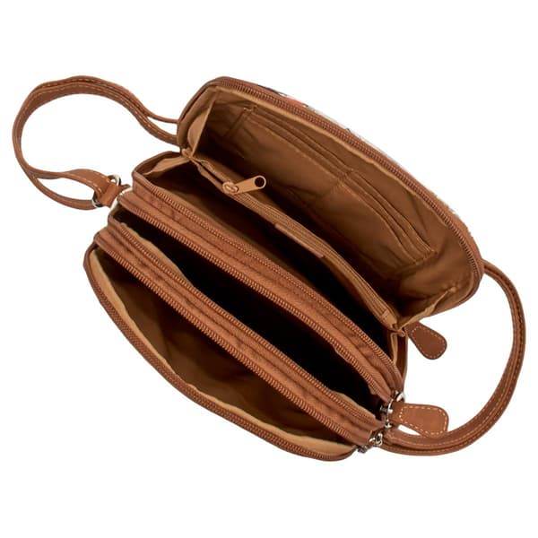 MultiSac North/South Mini Zip Around Crossbody
