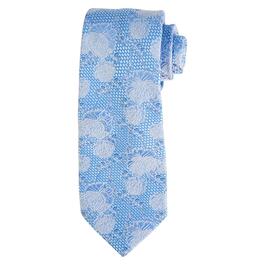 Mens Perry Ellis Capra Floral Tie - Blue