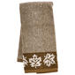 Leaf Border Combined Zero Twist Jacquard Hand Towel - image 1