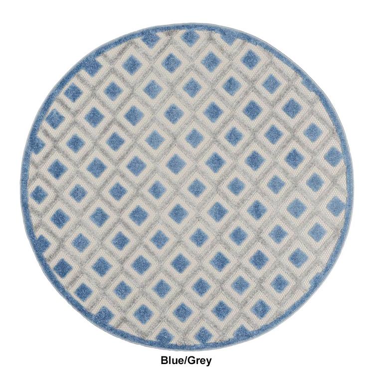 Nourison Aloha Diamond Modern Area Rug