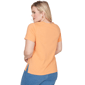Womens Alfred Dunner Beachcomber Floral Embroidery Tee - image 2