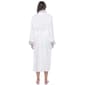 Womens White Mark Leopard Collar Cozy Lounge Robe - image 2