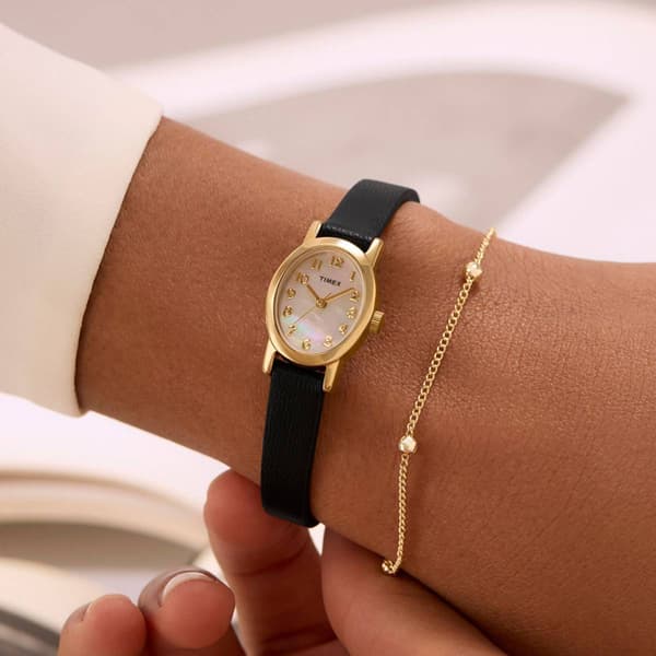 Womens Timex® Catatina Mother of Pearl Watch - TW2W82600JT