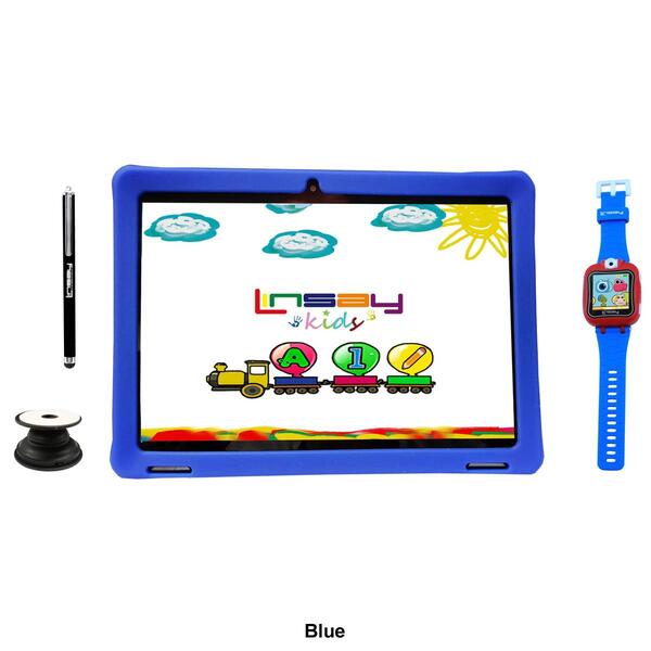 Kids Linsay 10in. Android 12 Tablet with Smart Watch