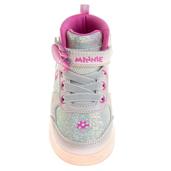 Little Girls Disney Minnie Mouse High Top Fashion Sneakers