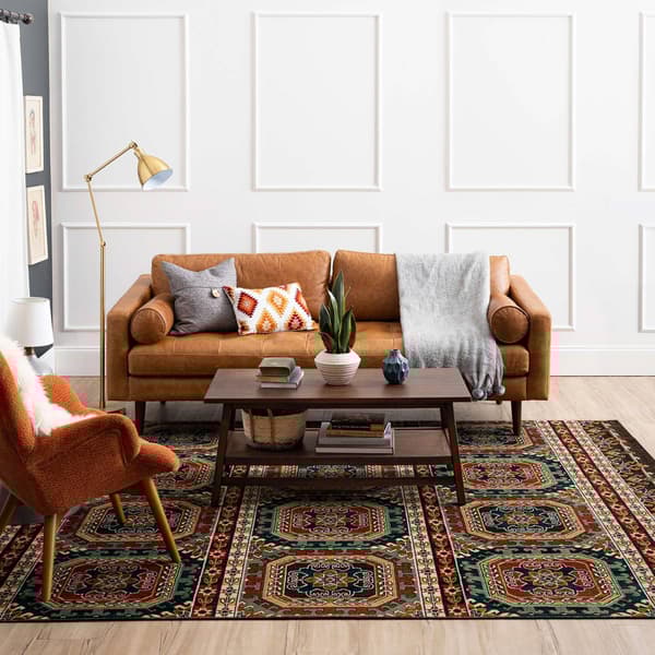 Mohawk Home Neecharles Blue Large Area Rug
