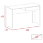 FM FURNITURE Tampa Computer Desk One Drawer - image 9