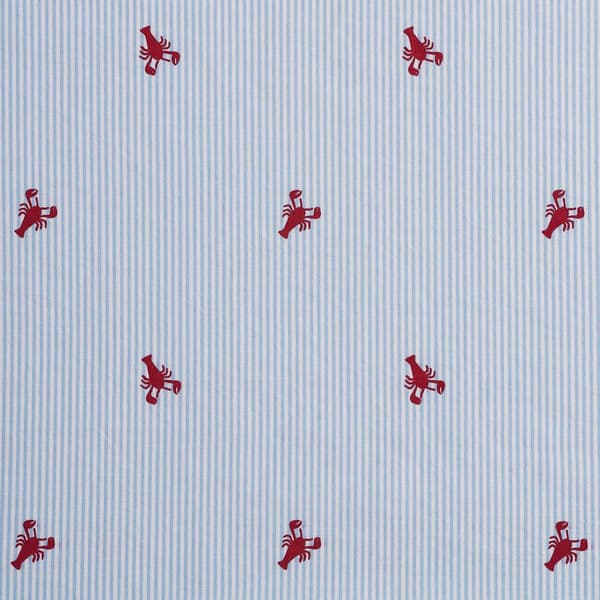 Nautica Lobster Walk Washed Percale Cotton Sheet Set