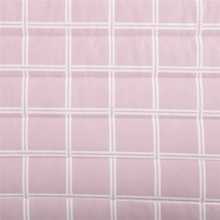 City Scene Woven Reversible Grid Microfiber Quilt Set