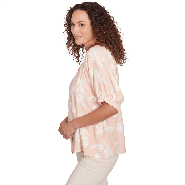 Womens Skye''s The Limit Spring Romance Floral Button Front