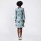 Womens Emma & Michele Long Sleeve Keyhole Neck A-Line Dress - image 2