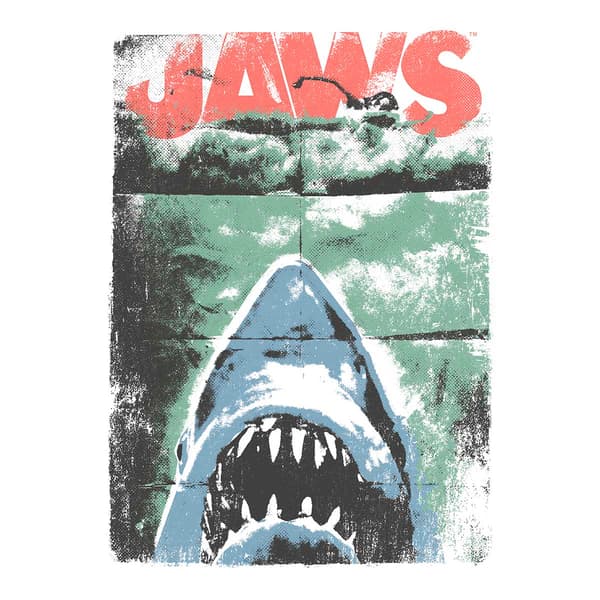 Young Mens Jaws Lookout Below Graphic Tee