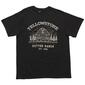 Young Mens Yellowstone Dutton Ranch Graphic Tee - Black - image 2