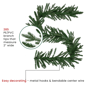Northlight 9ft. Real Touch™ Grande Spruce Christmas Garland - image 6