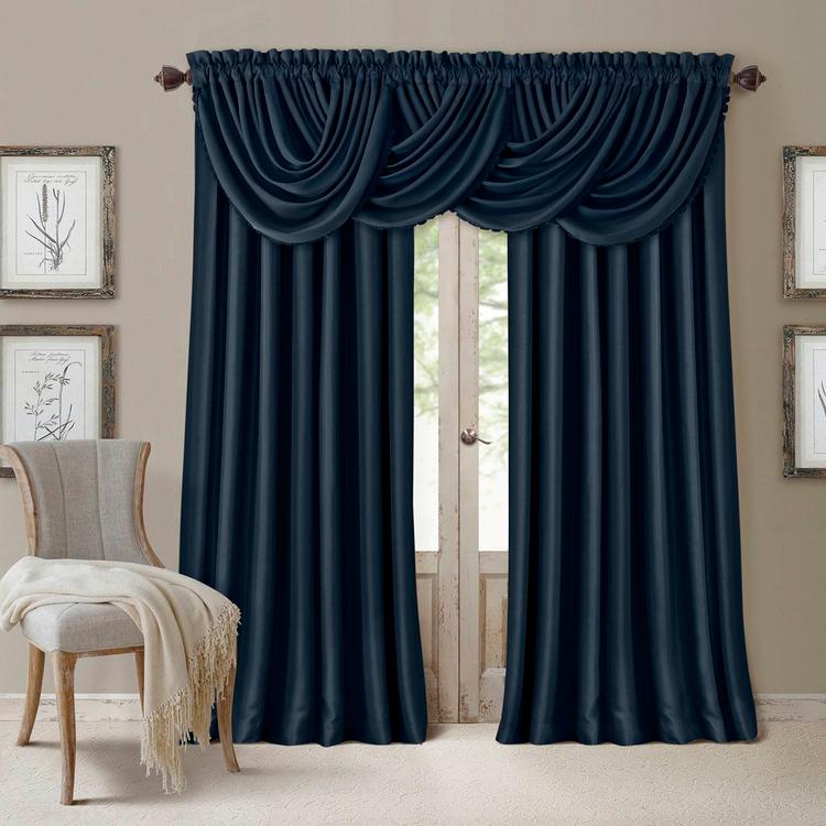 Elrene All Seasons Waterfall Window Valance