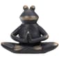 Northlight Seasonal 11in. Frog Sitting In a Yoga Position Statue - image 1