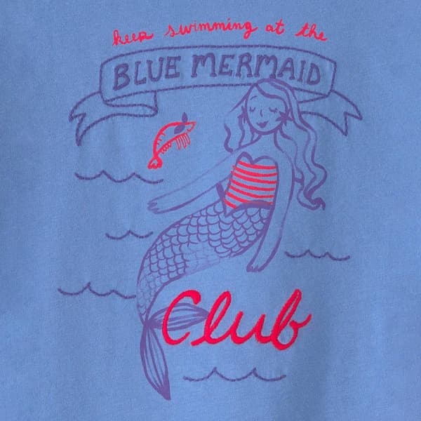 Toddler Girl Carter''s® Blue Mermaid Club Tee