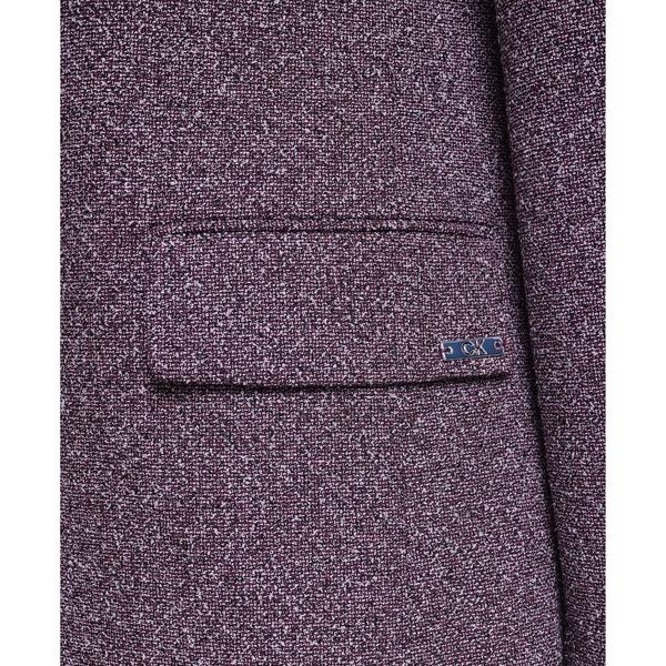 Womens Calvin Klein Long Sleeve Two Pocket Speckled Blazer