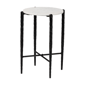 Baxton Studio Caledon Marble Side Table - image 1