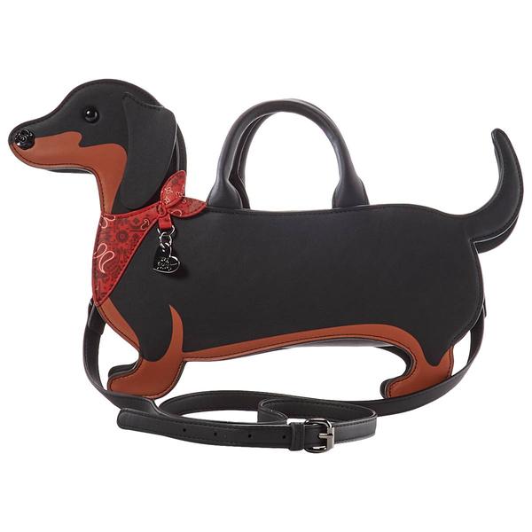 Betsey Johnson Bark Weenie Dog Crossbody