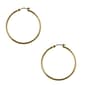 Nine West Gold-Tone Hoop Pierced Earrings - image 1