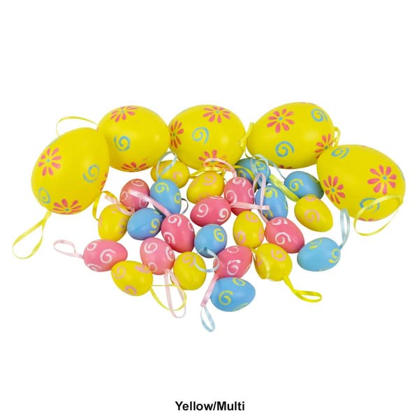 Northlight Seasonal 29ct. Pastel Easter Egg Ornaments