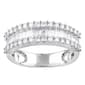 Nova Star(R) Sterling Silver 1 1/2ctw. Lab Grown Diamond Ring - image 1