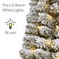 Puleo International 3.5ft. LED Spruce Christmas Trees - Set of 2 - image 4