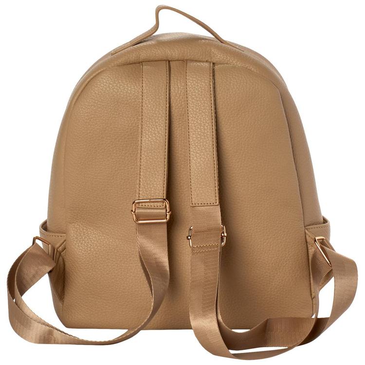 London Fog Sophia Pebble Leather Backpack